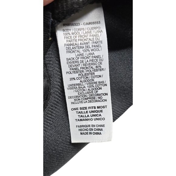 Nike Snapback Hat Gray/Black Neon Yellow "Just Do It" Embroidery Adjustable One - Picture 8 of 9